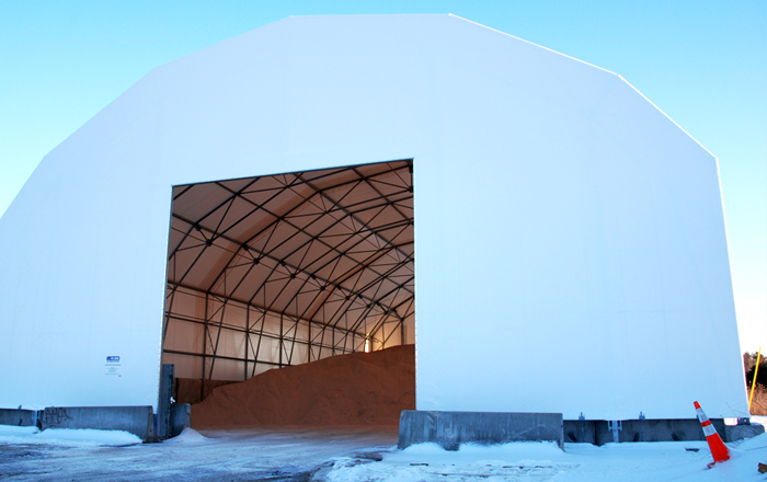 Local Councils Drive To Increase Salt Storage Capacities for Winter