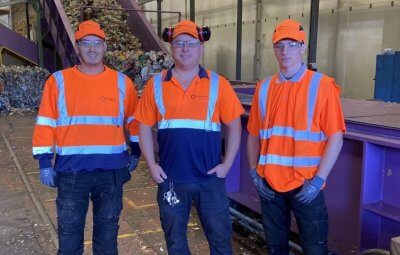 Bright Green Plastics apprentices